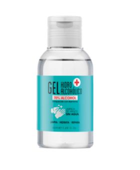 Bote gel hidroalcohólico 50ml